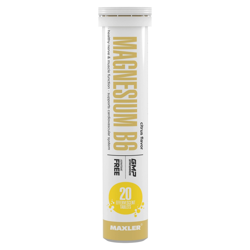 Maxler Magnesium B6, 20 таб. 