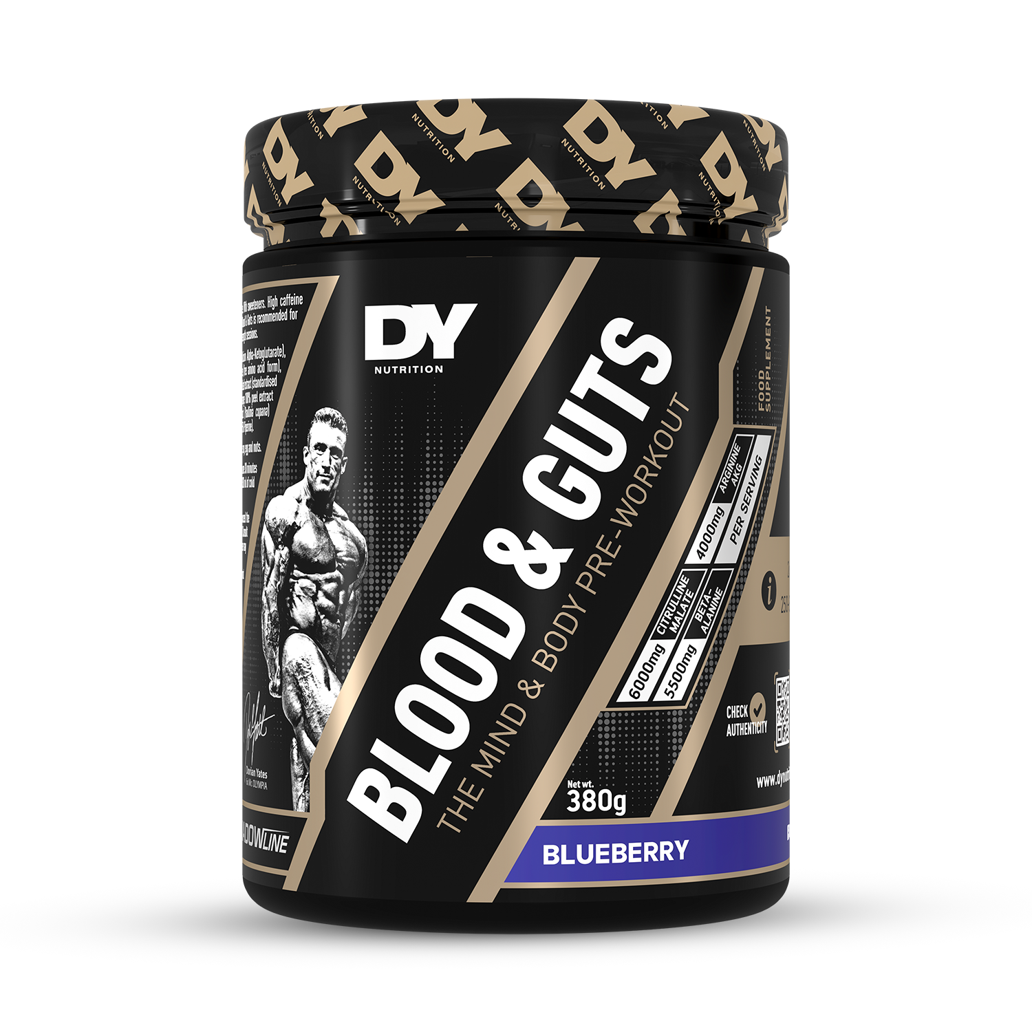 Dorian Yates Nutrition Blood and Guts, 380 г 