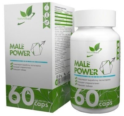 NaturalSupp Male power, 60 капс. 