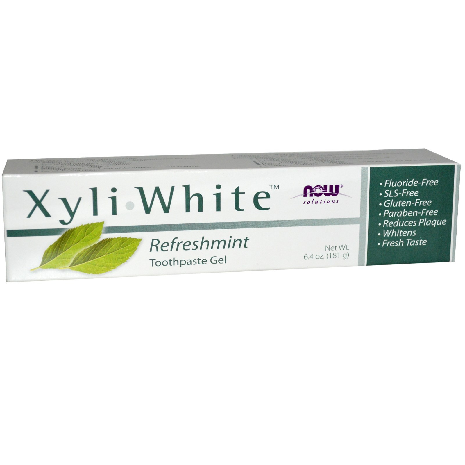 NOW Зубная гель-паста XyliWhite Toothpaste Gel Refreshmint, 181 г