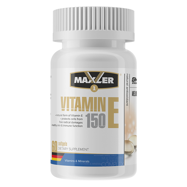 Maxler Maxler Vitamin E, 60 капс. 