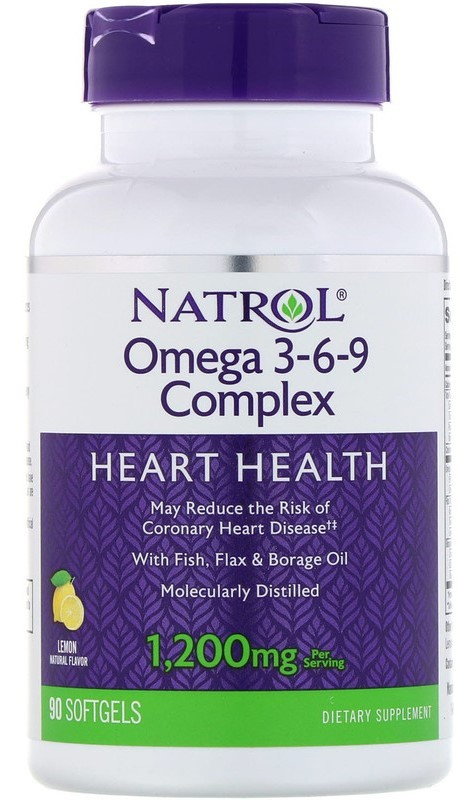 Natrol Natrol Omega 3-6-9 Complex, 90 капс. 