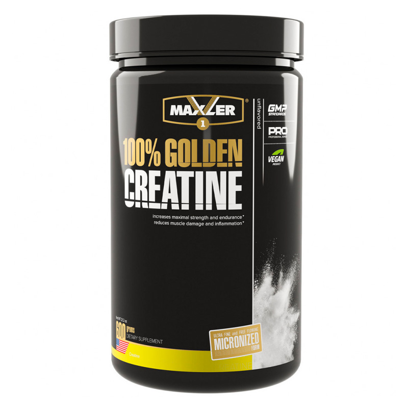 Maxler 100% Golden Creatine, 600 г Креатин моногидрат