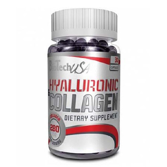 BioTechUSA Hyaluronic & Collagen, 30 капс. Коллаген