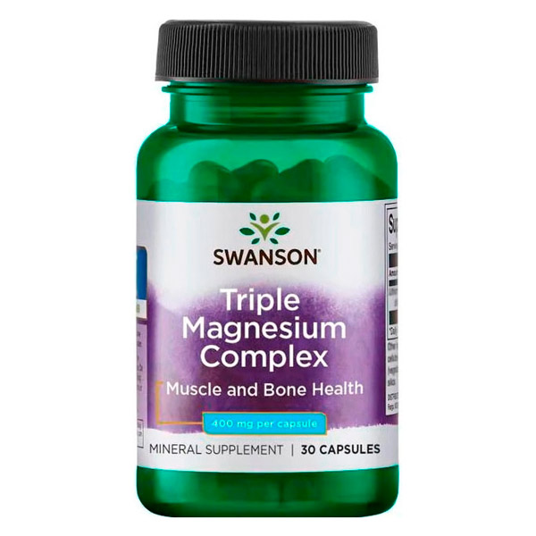 Swanson Swanson Triple Magnesium Complex 400 mg, 30 капс. 