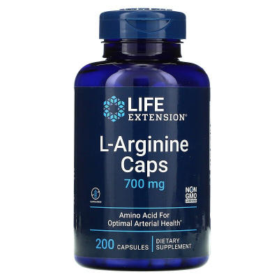 LIFE Extension L-Arginine Caps 700 mg, 200  капс. 