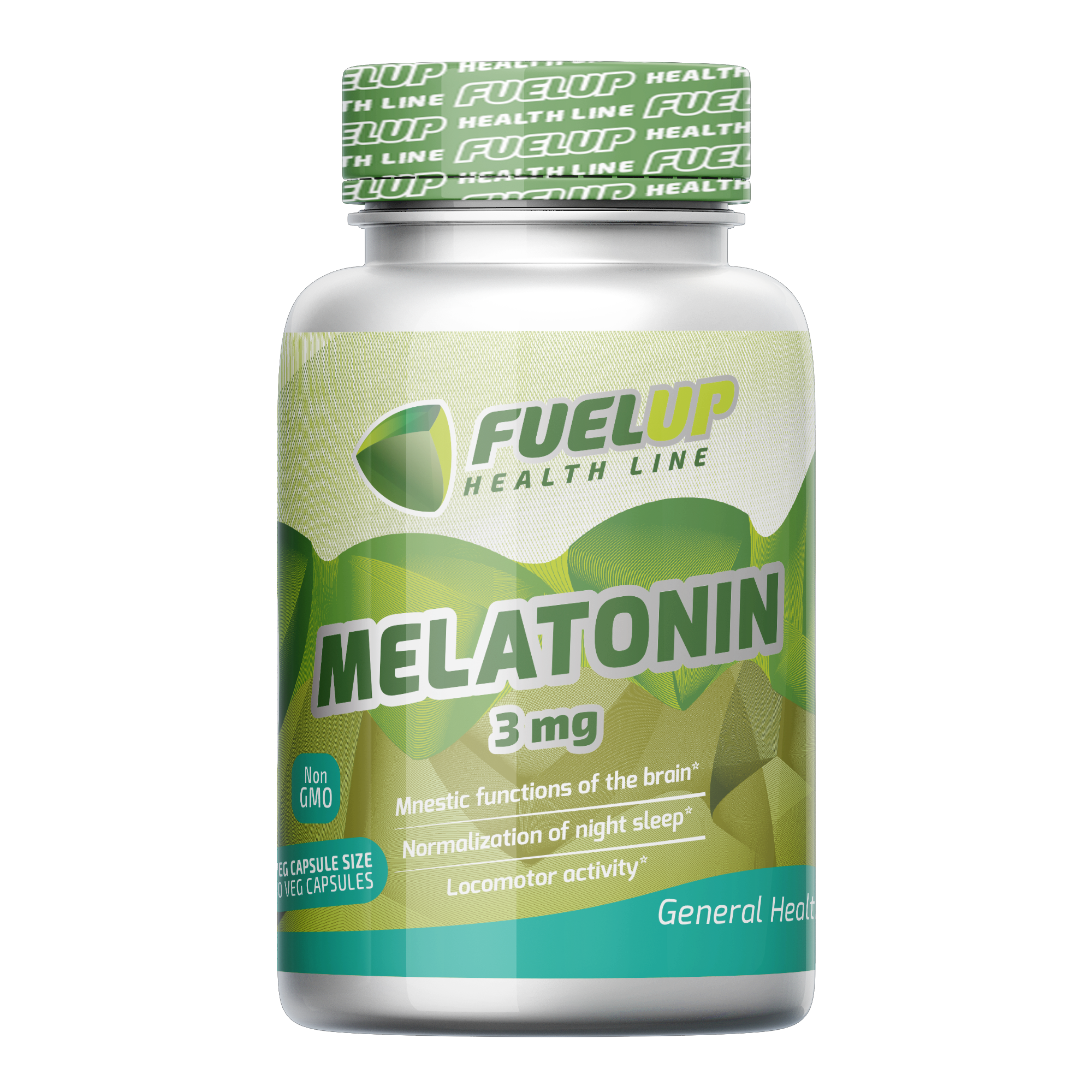 FuelUp Melatonin 3 mg, 60 капс.