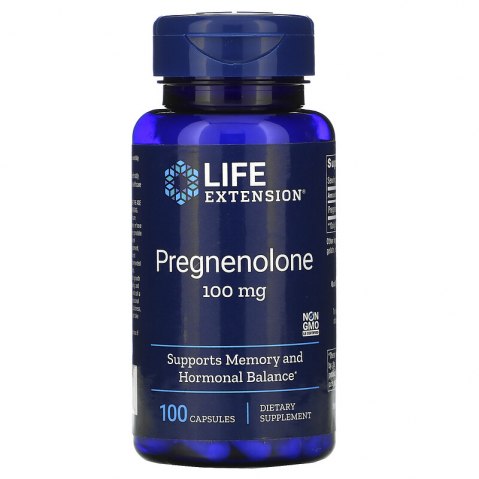 LIFE Extension Pregnenolone 100 mg, 100 капс.