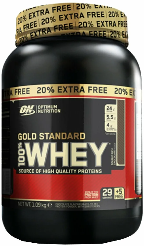 Optimum Nutrition Optimum Nutrition 100% Whey Gold standard, 1080 г Протеин сывороточный