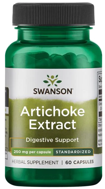 Swanson Artichoke Extract 250 mg, 60 капс.