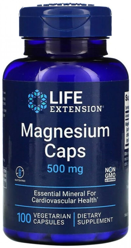LIFE Extension Magnesium Caps 500 mg, 100 капс. 