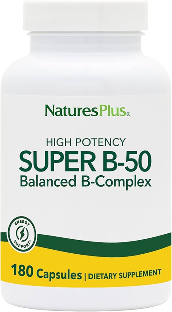 Nature's Plus Super B-50 Complex, 180 капс. 