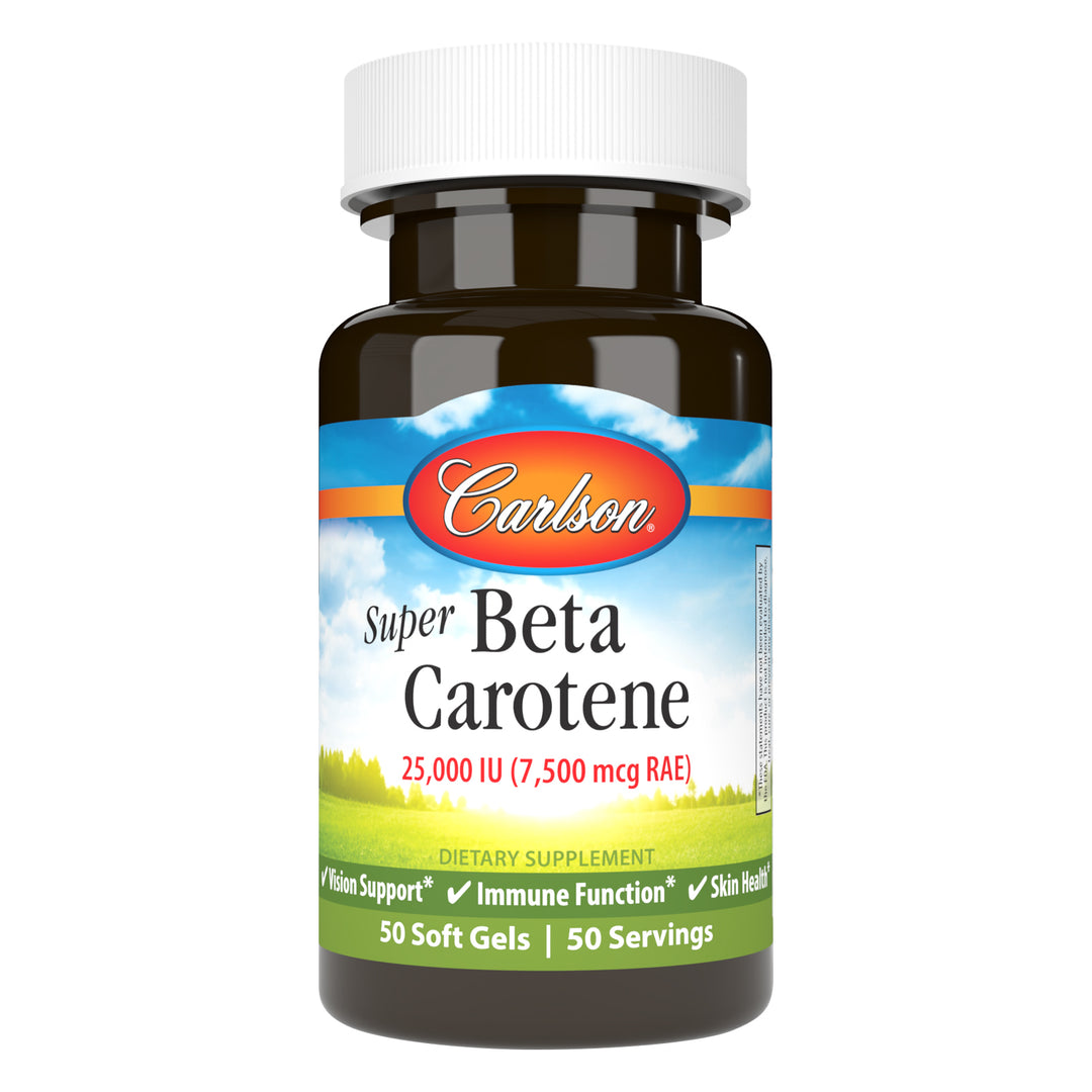 Carlson Labs Super Beta Carotene, 50 капс. 