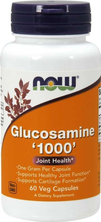 NOW Glucosamine 1000 mg, 60 капс. 