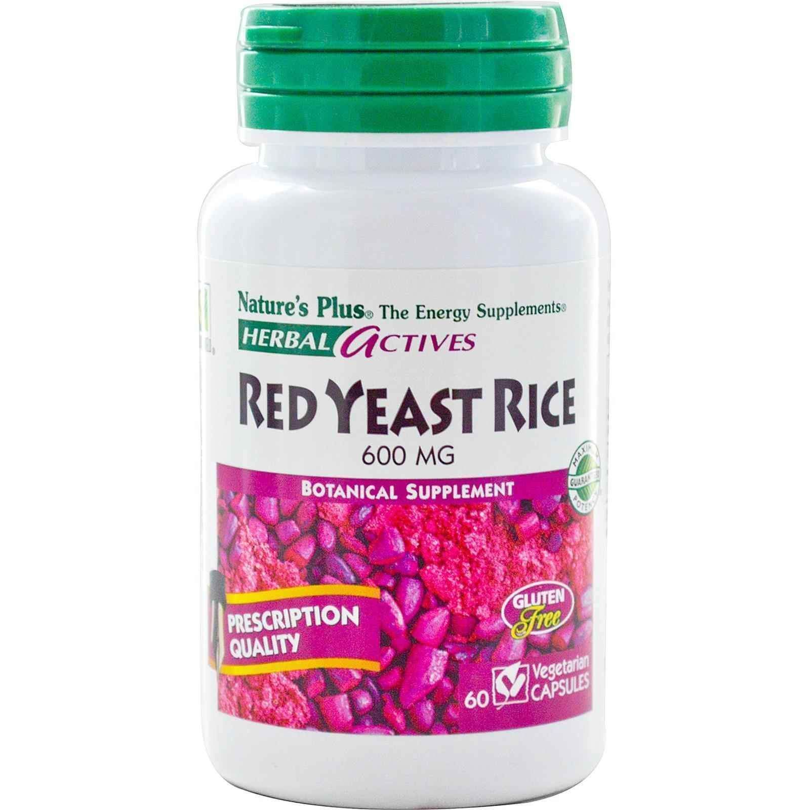 Nature's Plus Nature's Plus Red Yeast Rice 600 mg, 60 капс. 