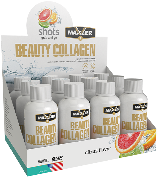 Maxler Maxler Beauty Collagen shots, 12 шт. по 60 мл 