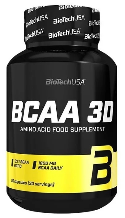 BioTechUSA BCAA 3D, 90 капс. BCAA