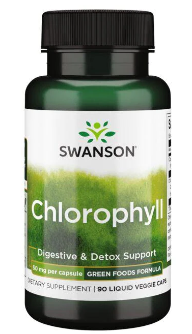 Swanson Chlorophyll 50 mg, 90 капс. 