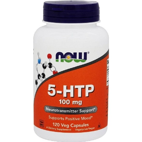 NOW 5-HTP 100 mg, 120 капс. 