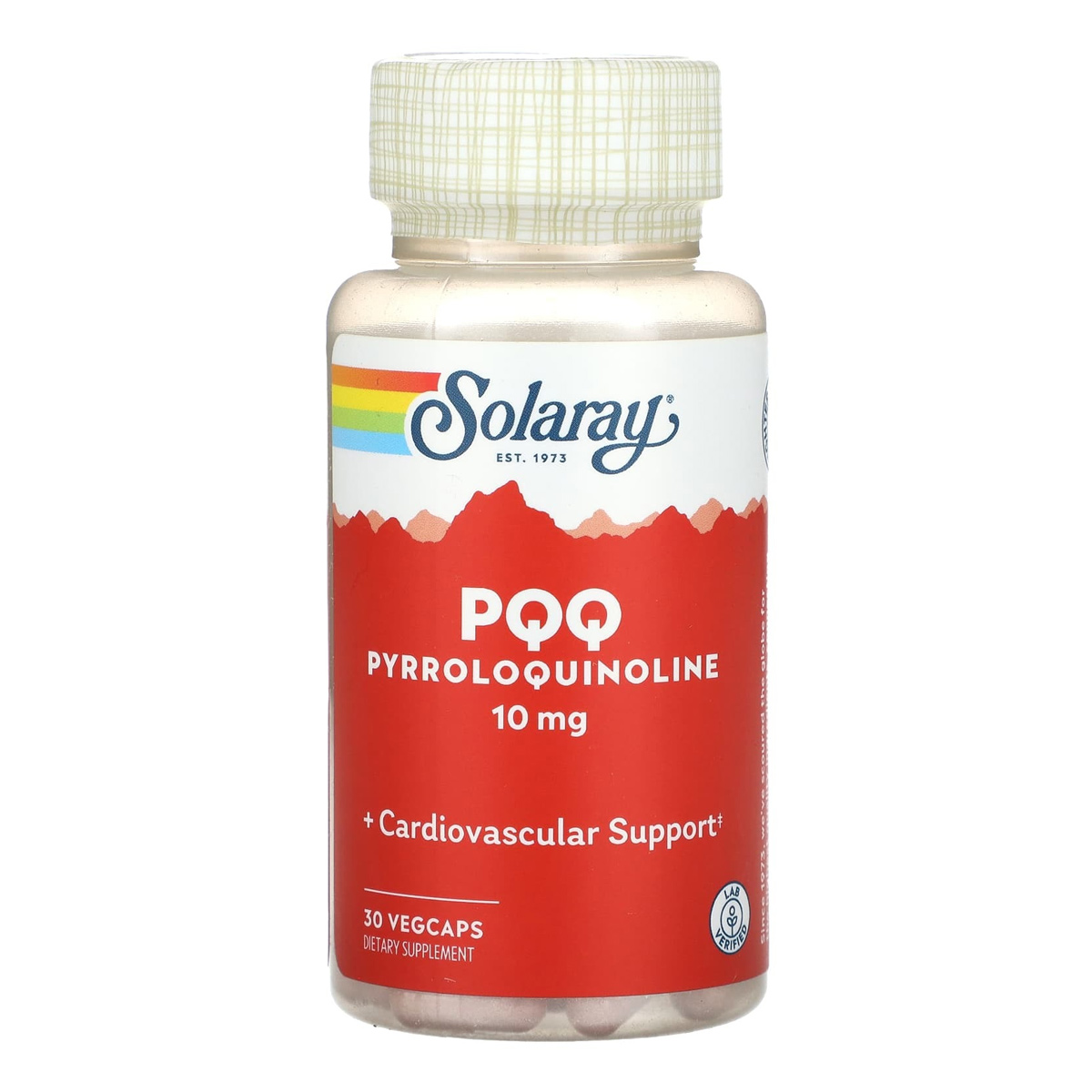 Solaray PQQ Pyrroloquinoline (пирролохинолин) 10 mg, 30 капс. 