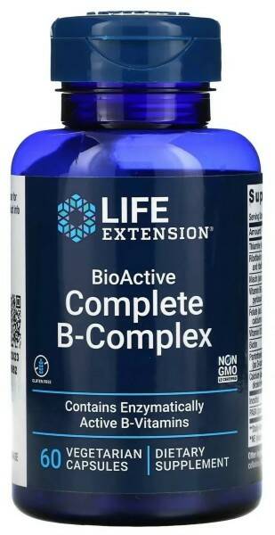 LIFE Extension LIFE Extension BioActive Complete B-Complex, 60 капс. 
