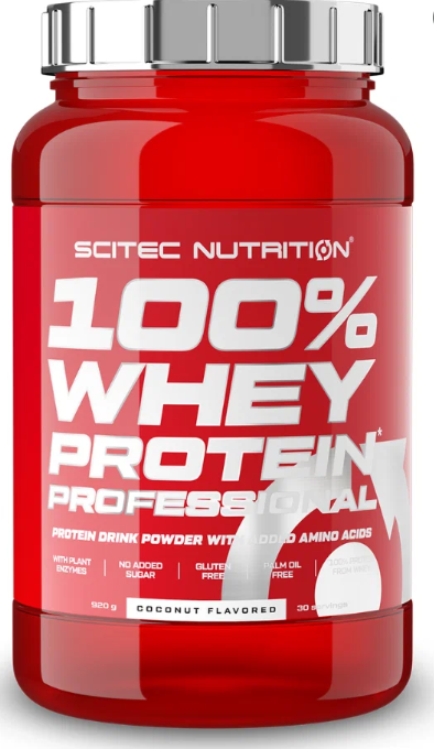 Scitec Nutrition 100% Whey Protein Professional, 920 г Протеин сывороточный