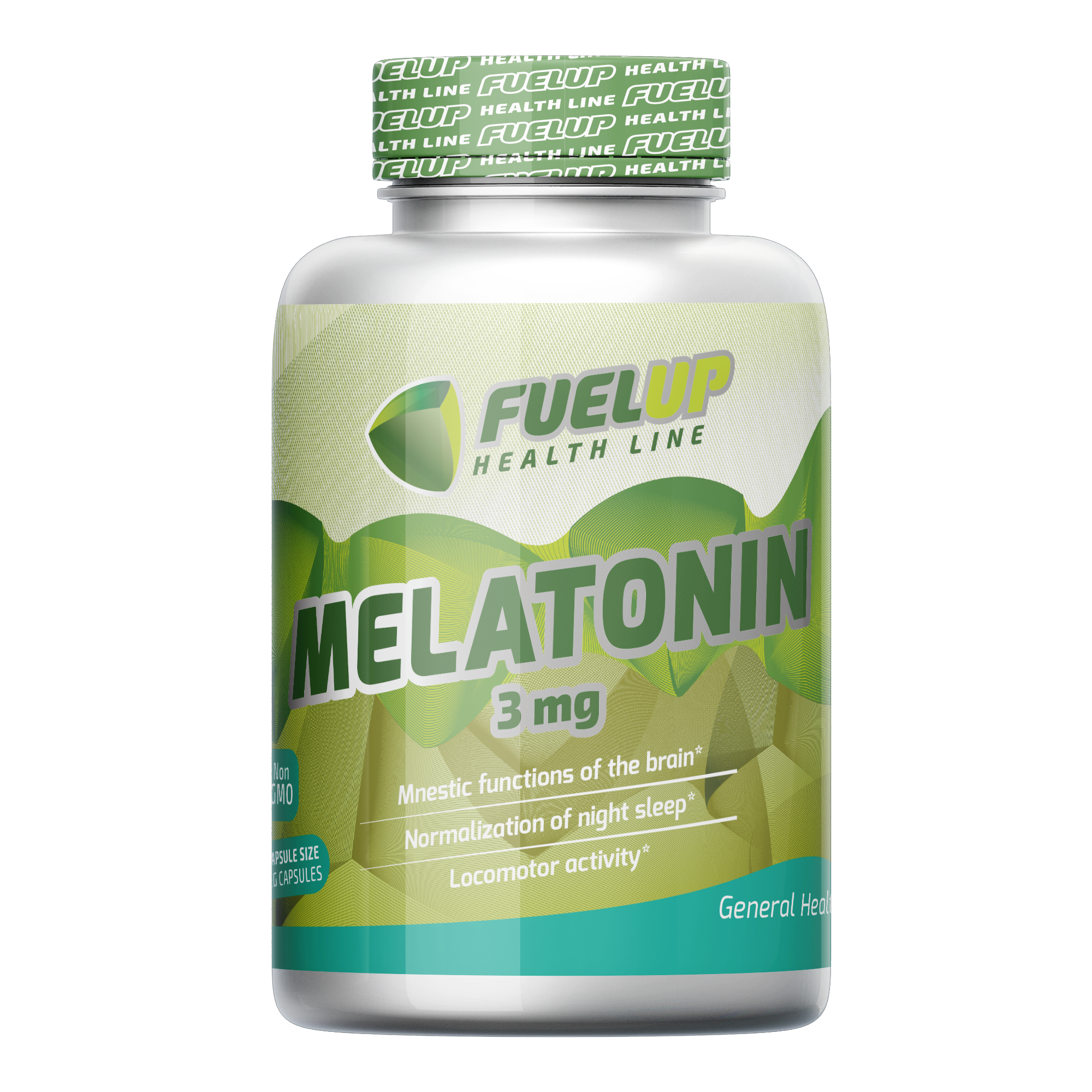 FuelUp Melatonin 3 mg, 180 капс. 