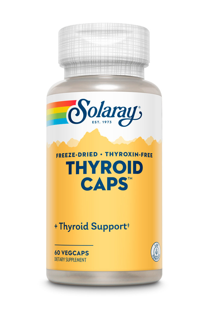 Solaray Thyroid Caps™, 60 капс. 