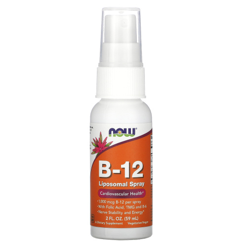 Now B-12 Liposomal Spray Liquid, 2 OZ (59ml) 