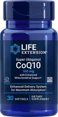 LIFE Extension Super Ubiquinol CoQ10 with Enhanced Mitochondrial Support 100 mg, 30 капс.