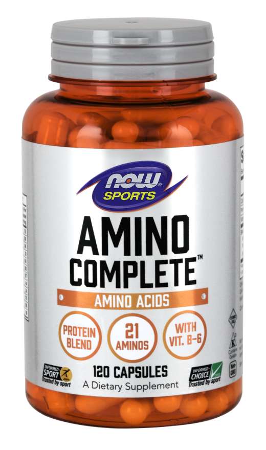 NOW Amino Complete, 120 капс. Аминокислотный комплекс