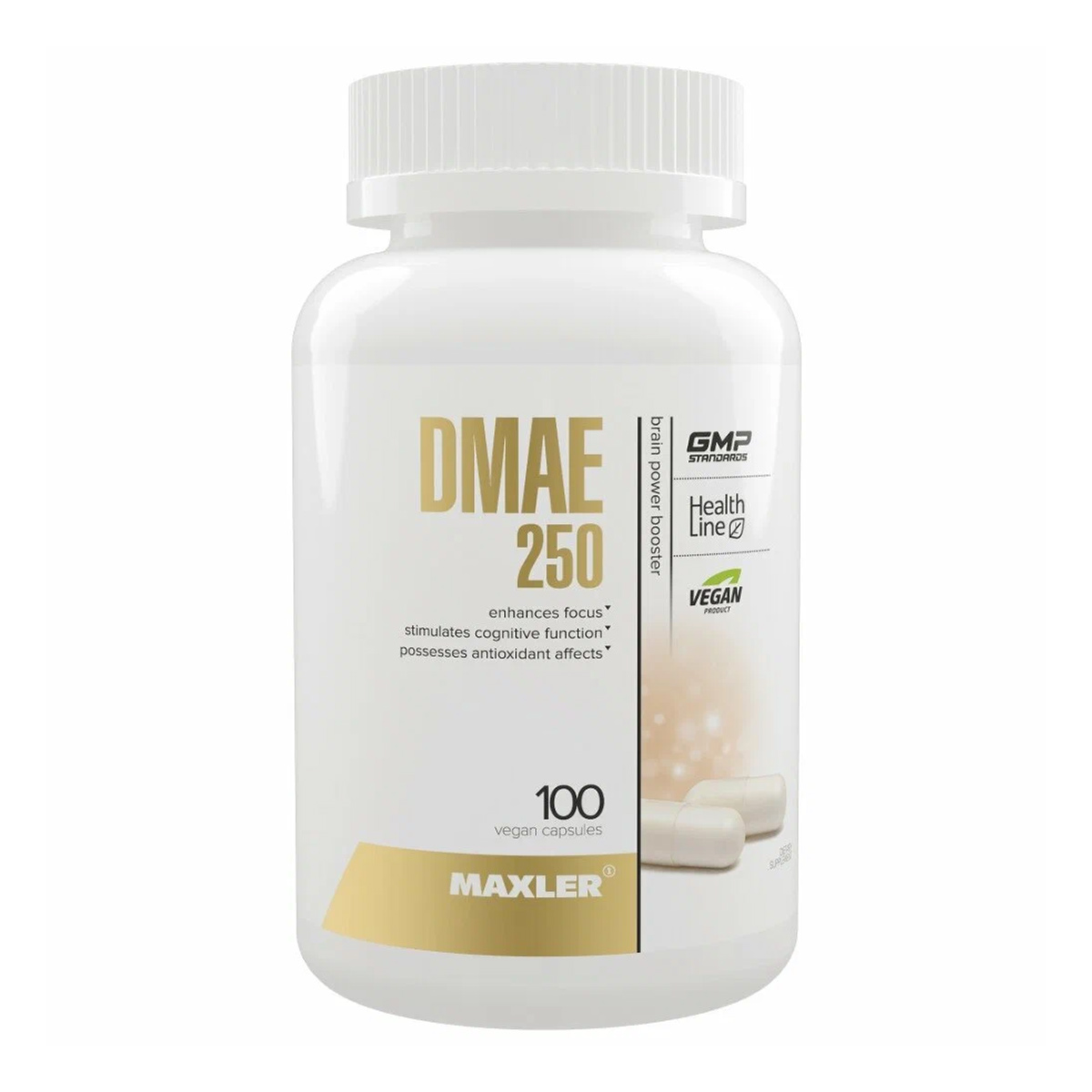 Maxler DMAE 250, 100 капс. 