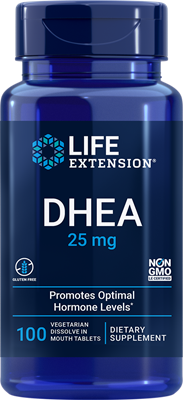 LIFE Extension DHEA 25 mg, 100 таб. 