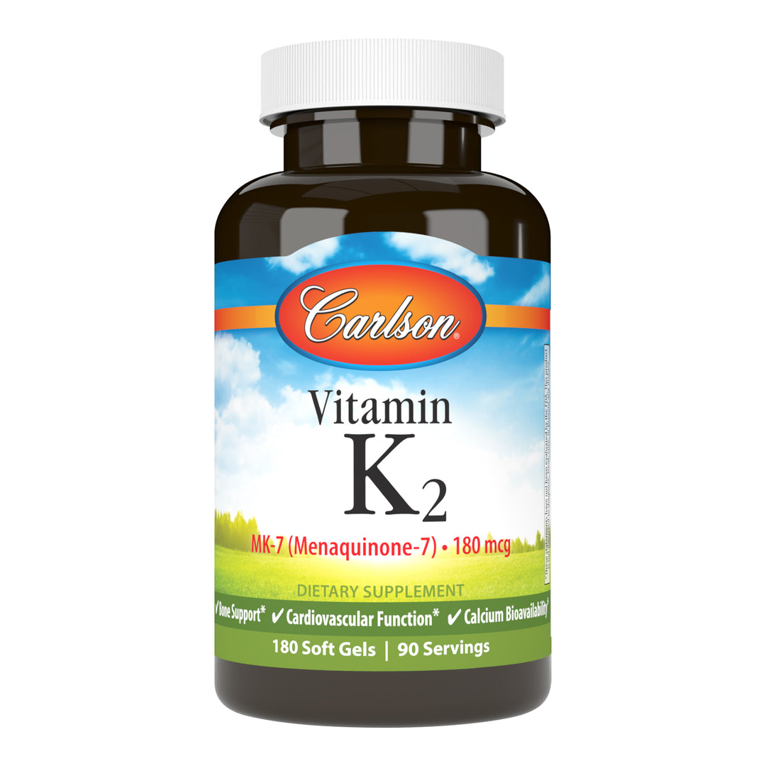 Carlson Labs Vitamin K2 MK-7, 180 капс. 