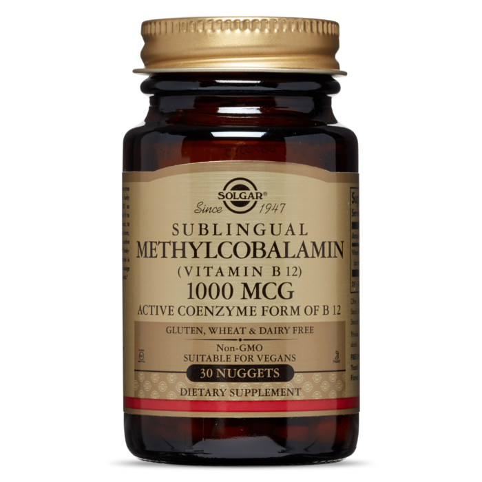 Solgar Methylcobalamin Vitamin B12 1000 mcg Sublingual, 60 таб.