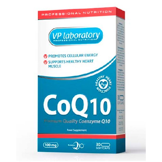 VP Laboratory Coenzyme Q10, 30 капс. Коэнзим Q10