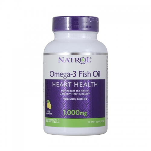 Natrol Omega-3 Fish Oil 1000 mg, 60 капс. 