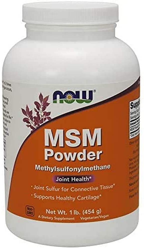 NOW NOW M.S.M Pure Powder, 454 г 