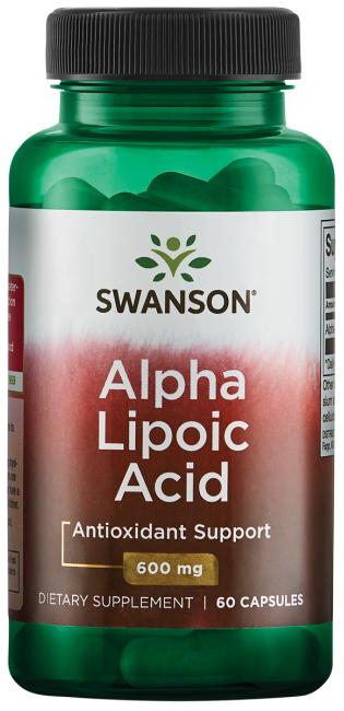 Swanson Ultra Alpha Lipoic Acid 600 mg, 60 капс. 