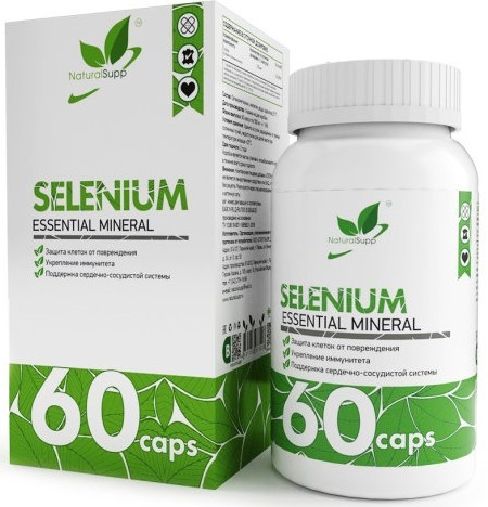 NaturalSupp Selenium, 60 капс.