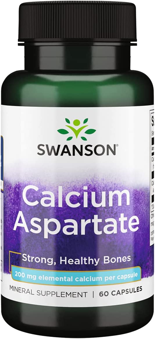 Swanson Swanson Calcium Aspartate 200 mg, 60 капс. 