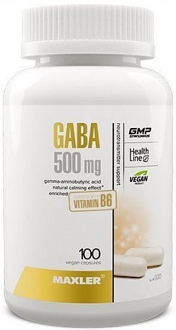 Maxler Maxler GABA 500 mg, 100 капс. 