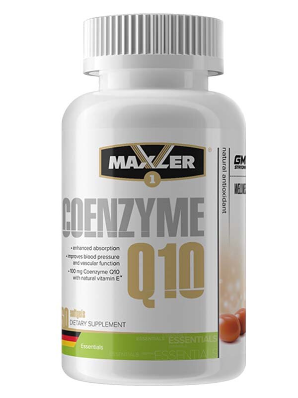 Maxler Coenzyme Q10 capsules, 60 капс. Коэнзим Q10