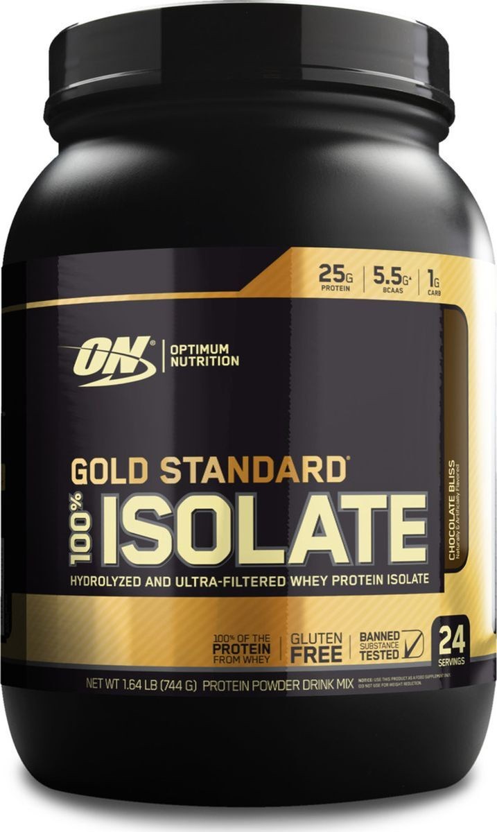 Optimum Nutrition GOLD STANDARD 100% ISOLATE, 744 г 