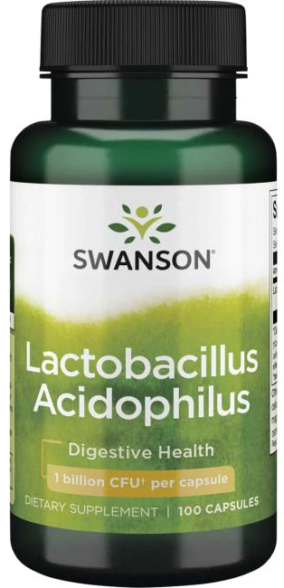 Swanson Lactobacillus Acidophilus, 100 капс.