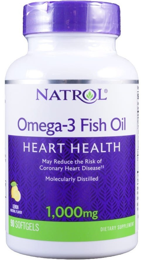 Natrol Omega-3 Fish Oil 1000 mg, 90 капс.