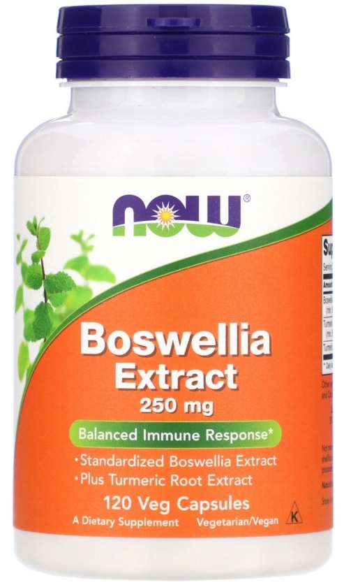 Now Boswellia Extract 250 mg, 120 капс. 