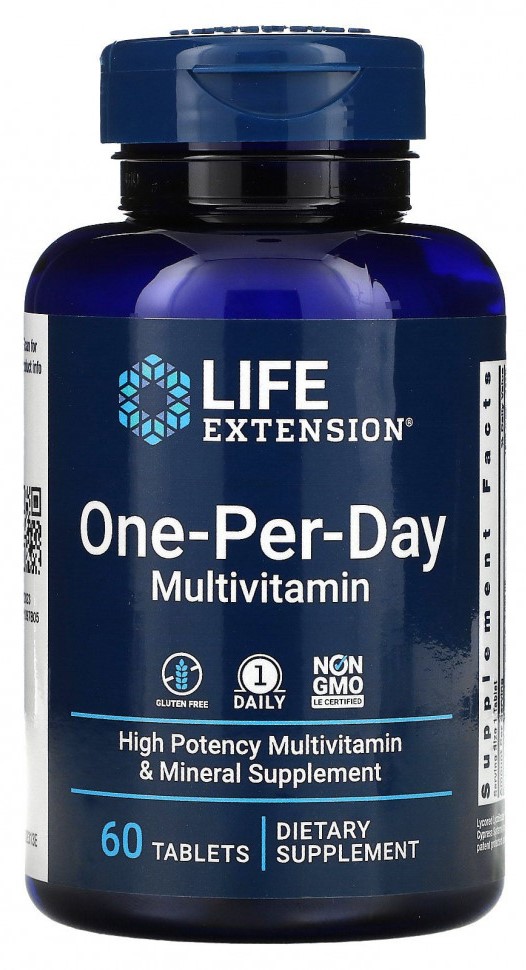LIFE Extension LIFE Extension One-Per-Day Multivitamin, 60 таб. 