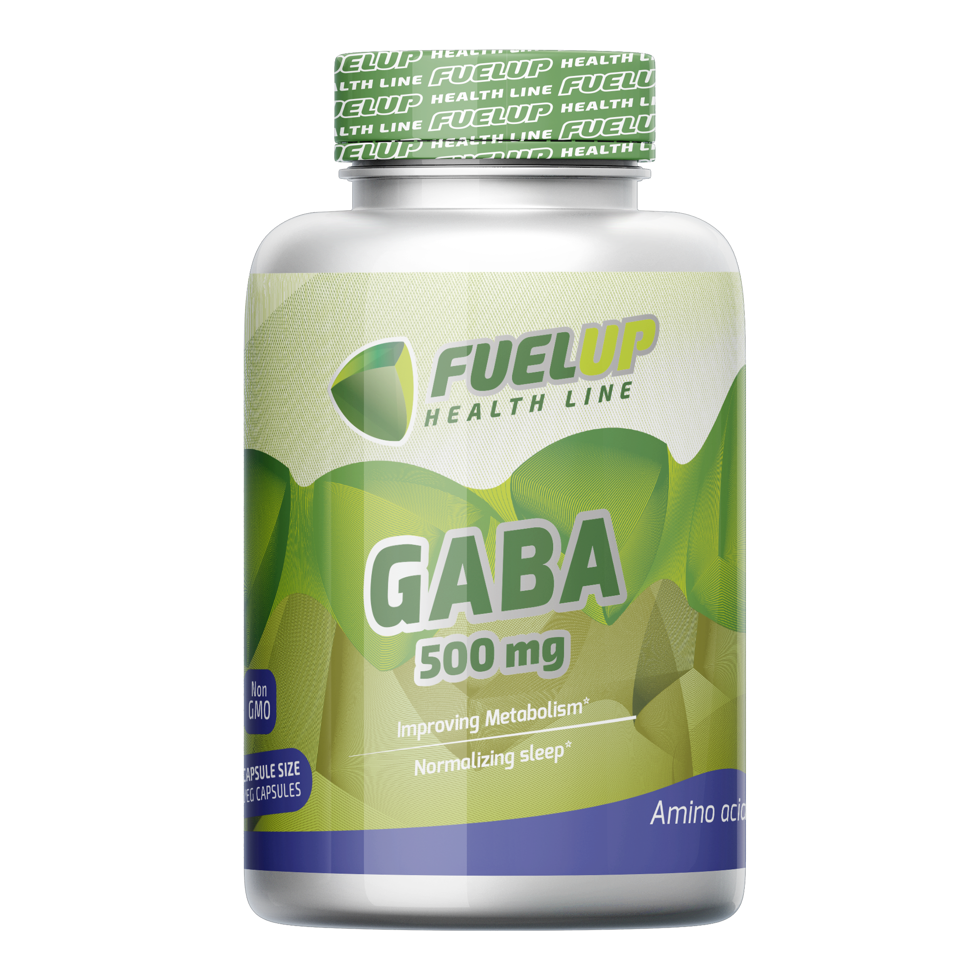 FuelUp FuelUp GABA 500 mg, 100 капс. 