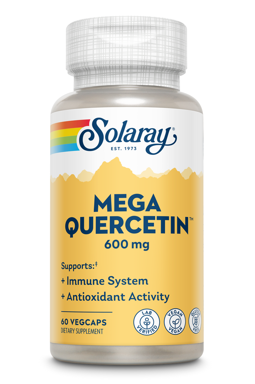 Solaray Mega Quercetin 600мг, 60 капс. 